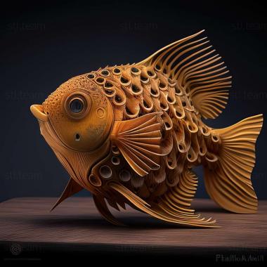 3D model Farlovella fish (STL)